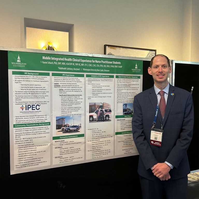 Dr. Aaron Sebach at the National Association of Mobile Integrated Health Providers (NAMIHP) Summit in Tampa, Florida.