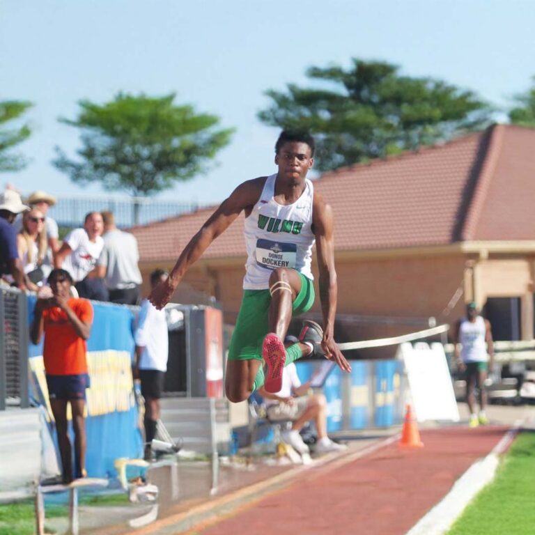 Donte Dockery, Wilmington University track and field athlete