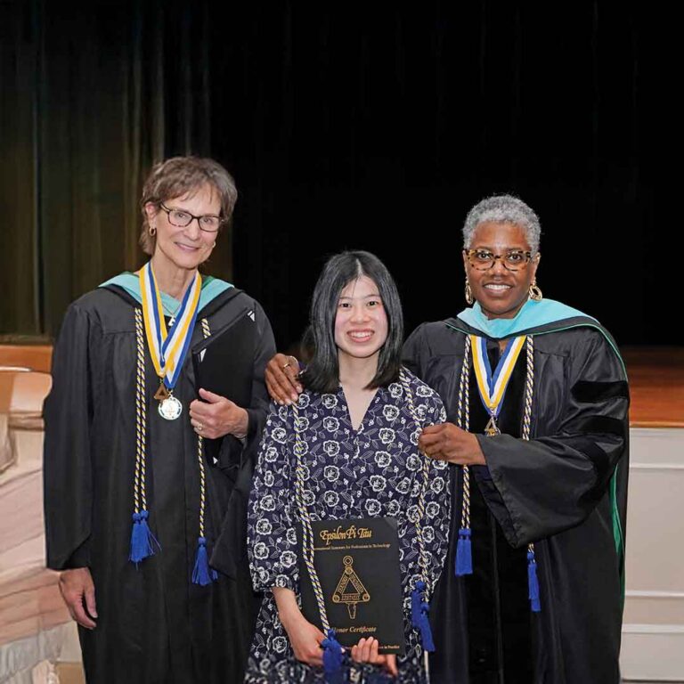 The Delta Lambda chapter of Epsilon Pi Tau ceremony was March 14, 2025.