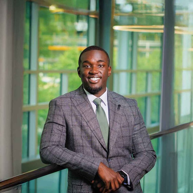 Wilmington University law student Xavier Hurt