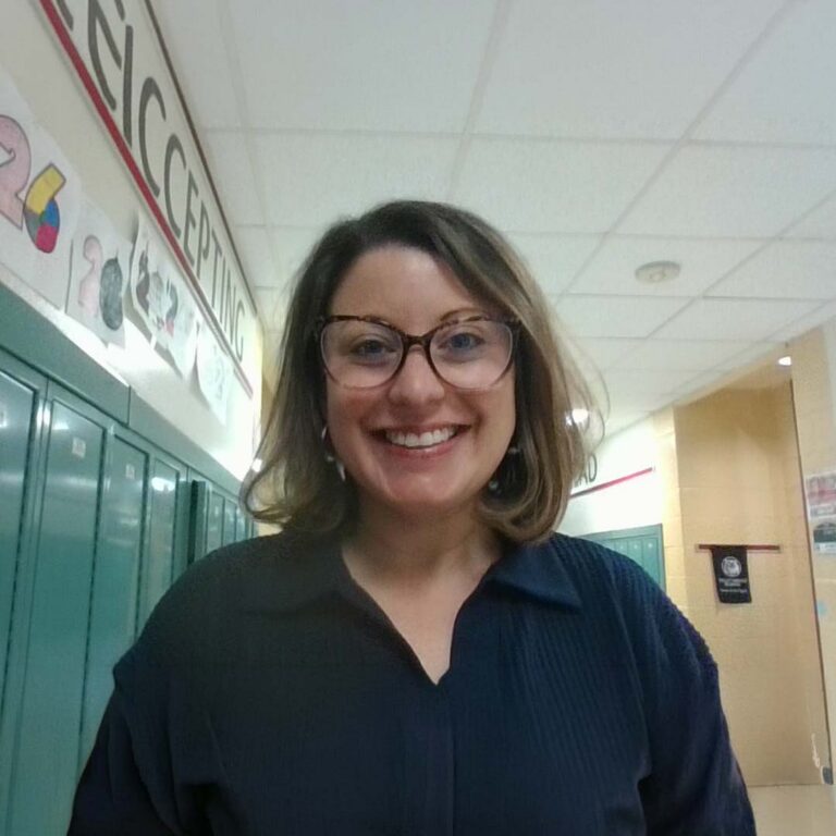 Dr. Jenna DiEleuterio who was voted Delaware's 2026 teacher of the year.