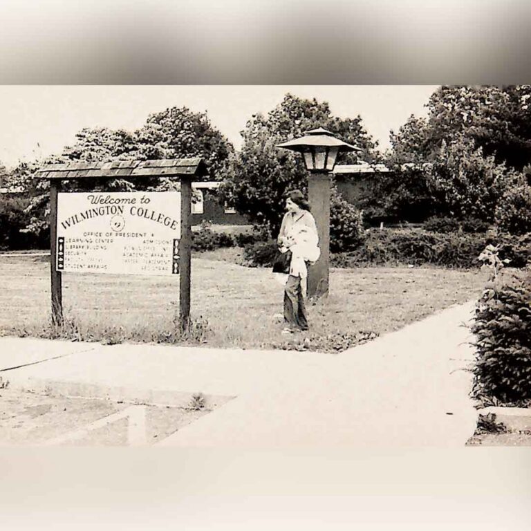 Wilmington College archival photo.