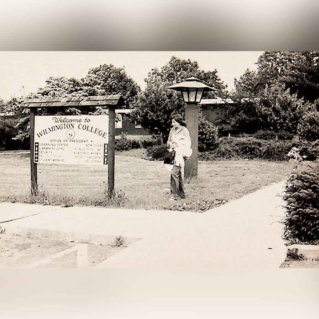 Wilmington College archival photo.