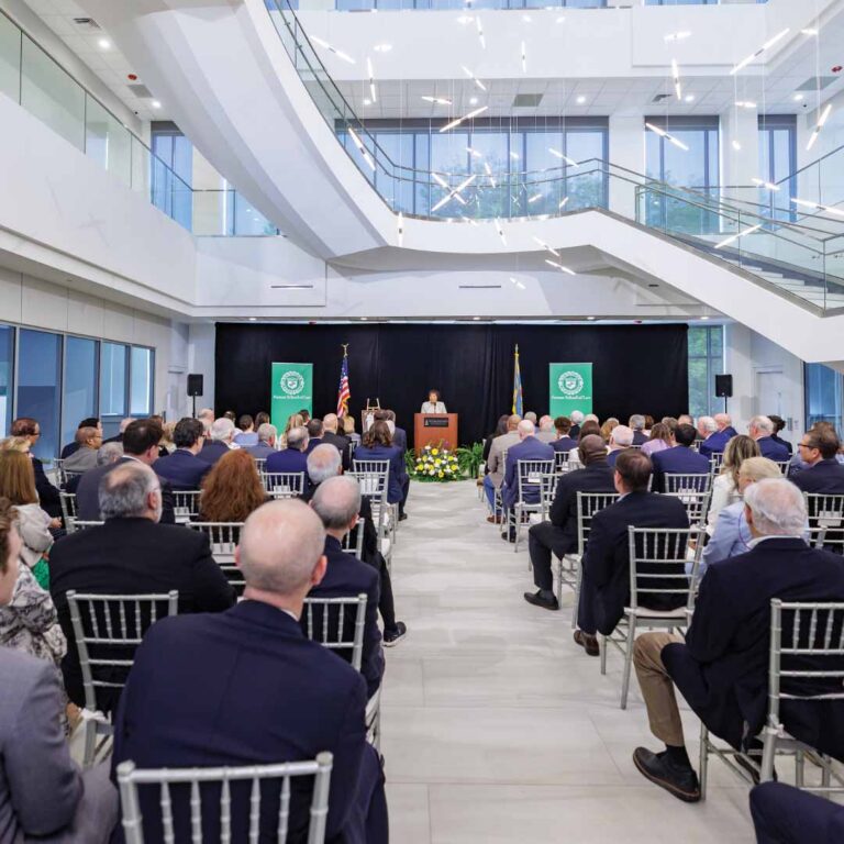 Farnan School of Law dedication event.