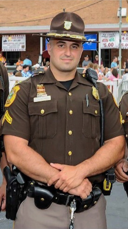 Officer Nicholas Heitzmann in uniform