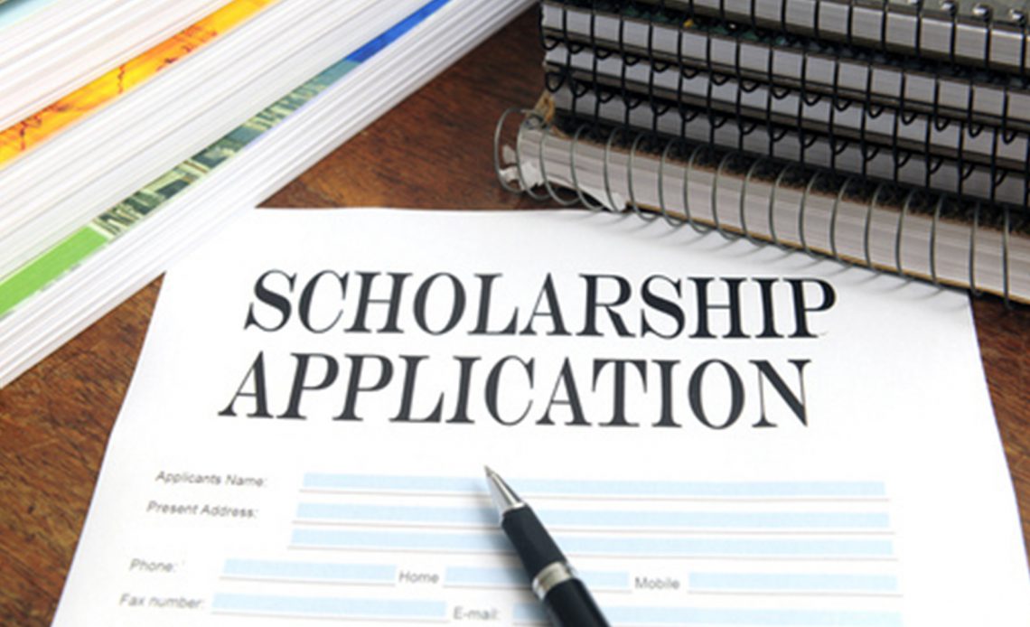 A scholarship application