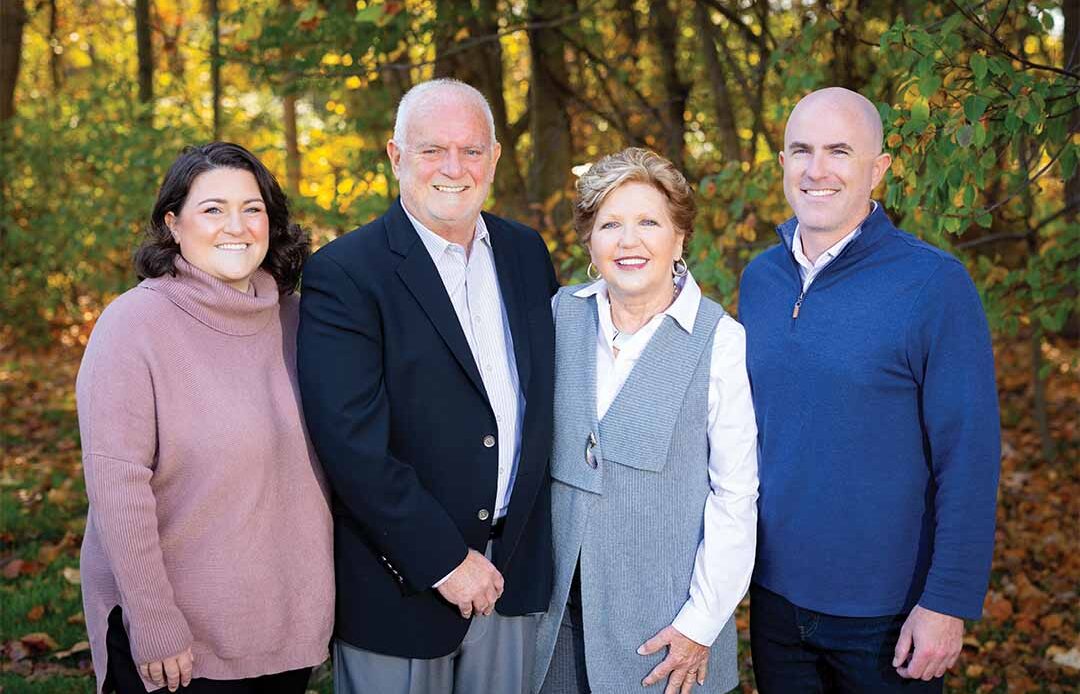 The Pros: From left: Danielle Hudson, Joe Pro, Debbie Pro, Josh Pro