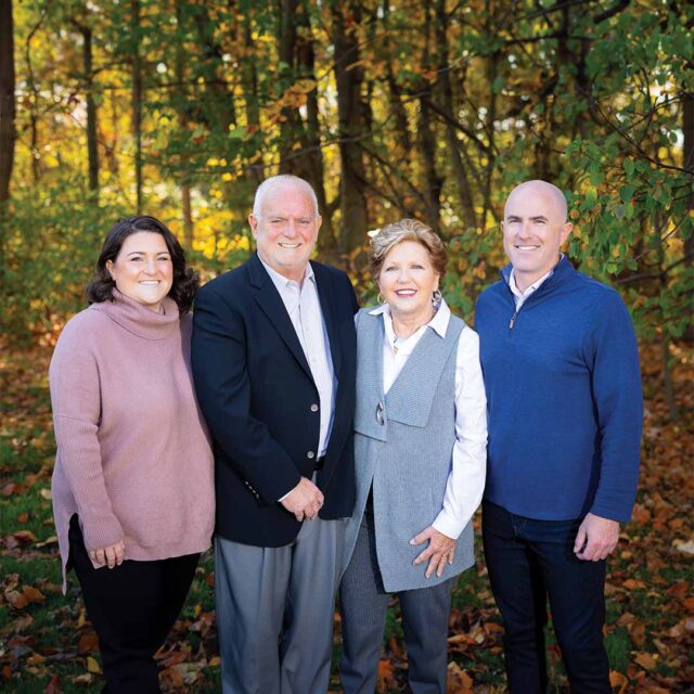 The Pros: From left: Danielle Hudson, Joe Pro, Debbie Pro, Josh Pro