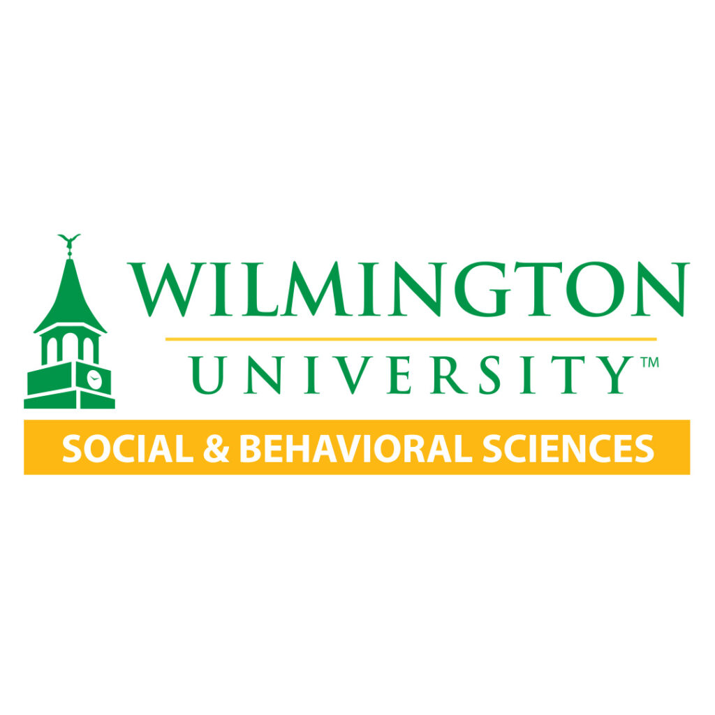 Wilmington University College of Social and Behavioral Sciences logo.